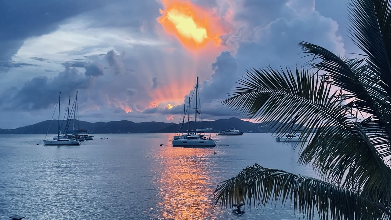 Looking for the perfect sunset? Consider Cooper Island Beach Resort